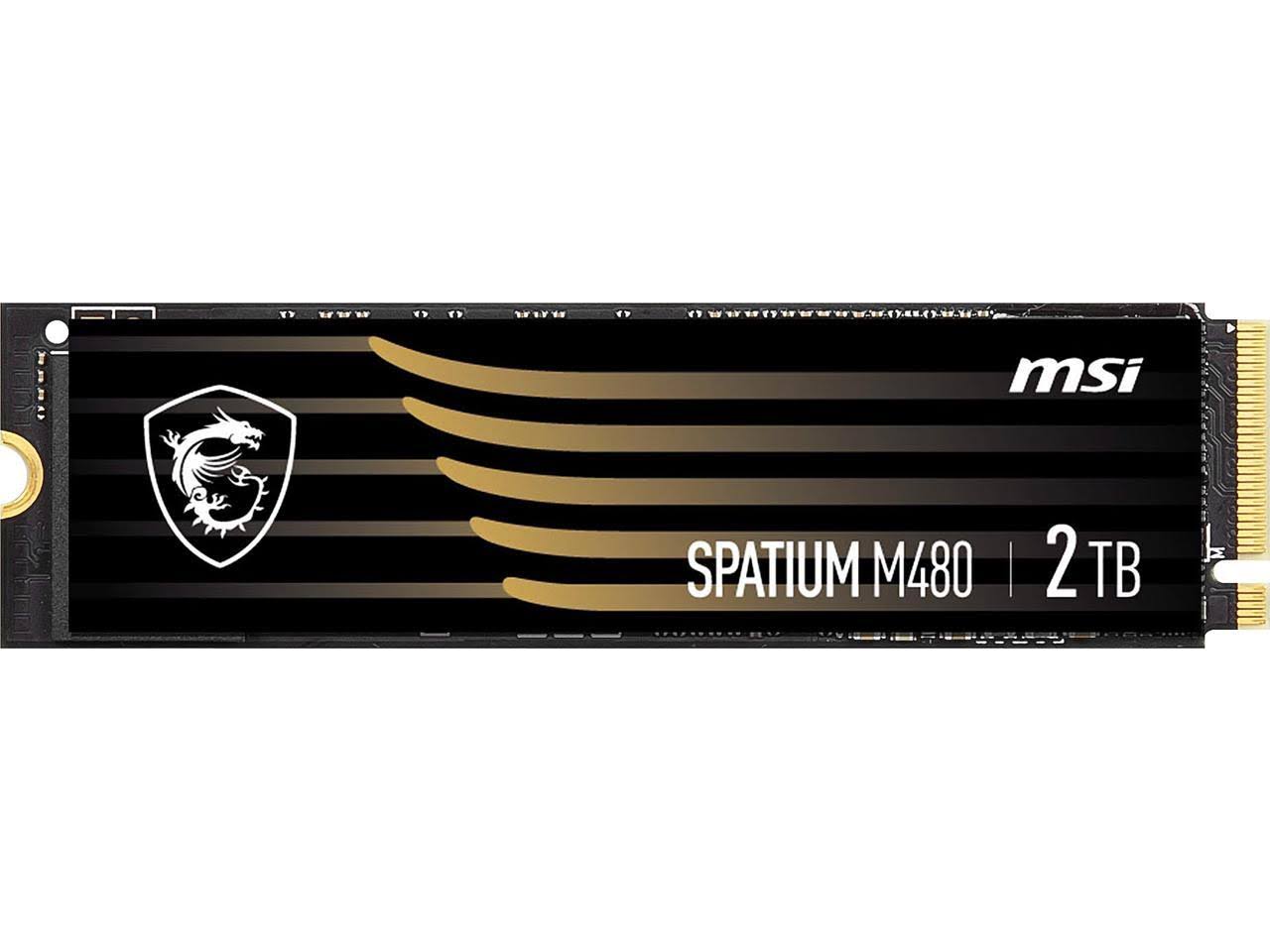 MSI SPATIUMM4802TB SSD 2t|msi Spatium M480 R