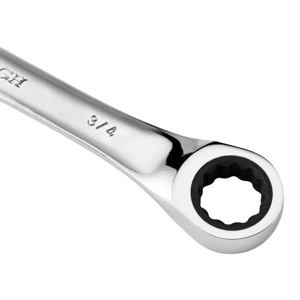 PITTSBURGH SAE Ratcheting Combination Wrench Set, 7-Piece I35483