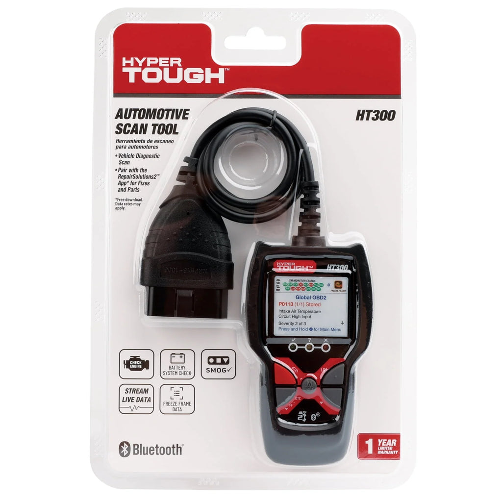 Hyper Tough HT300 Scan Tool OBD2 for 1996 & Newer Vehicles M90206