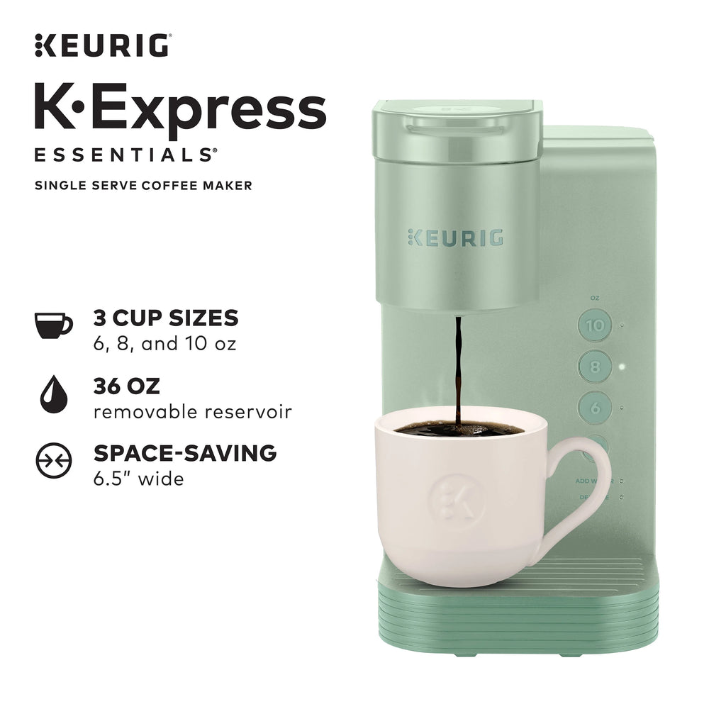 Keurig K-Express Essentials Single Serve K-Cup Pod Coffee Maker, Black L838940