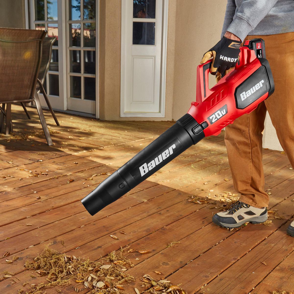 BAUER 20V Cordless Jet Fan Blower – Tool Only B36892