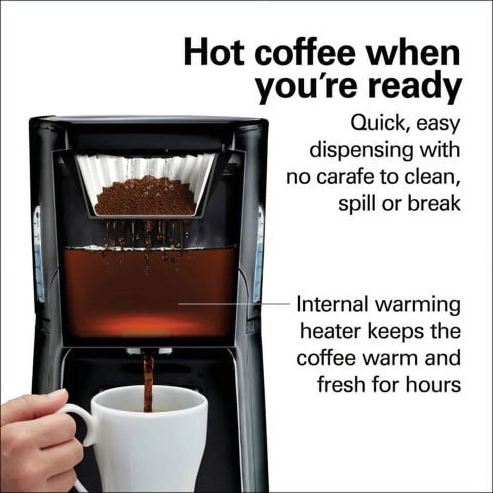 Hamilton Beach BrewStation Summit 12-Cup Coffeemaker, Stainless Steel I7288