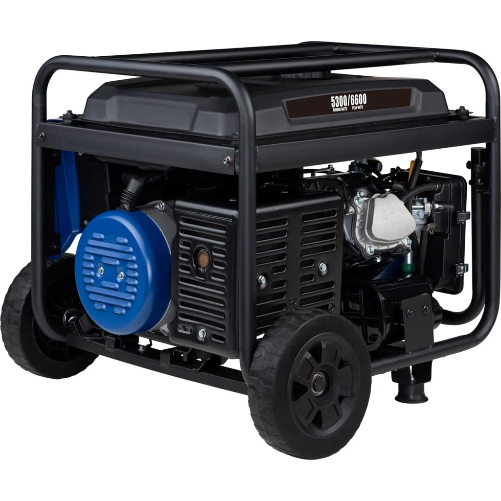 Westinghouse 6600 Peak Watt Electric Start Portable Generator with CO Sensor L4332