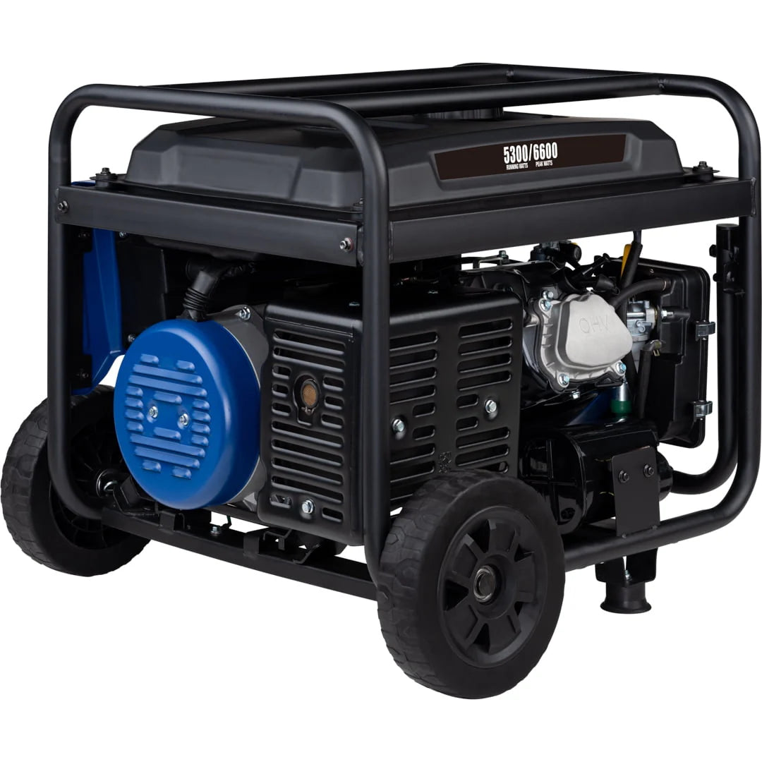 Westinghouse 6600 Peak Watt Electric Start Portable Generator with CO Sensor L4332
