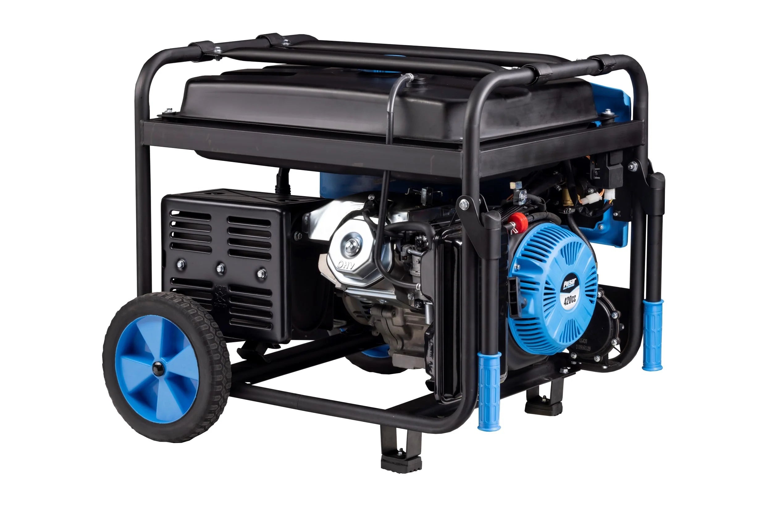 Pulsar 7,750-Watt Dual Fuel Portable Generator with Electric Start X1100