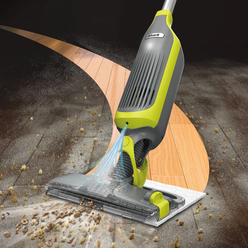 Shark VACMOP Cordless Hard Floor Vacuum Mop with Disposable Pads, VM200 A64175