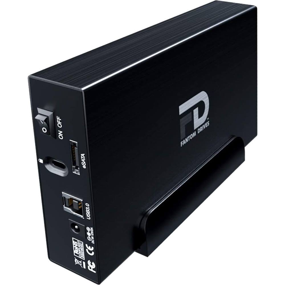Fantom Drives 3TB 7200RPM USB 3.0 Aluminum External Hard Drive R855884