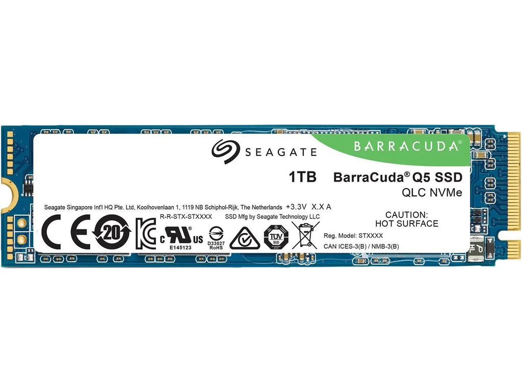 Seagate BarraCuda Q5 M.2 2280 1TB PCIe Gen3 x4 NVMe Internal Solid State Drive E932
