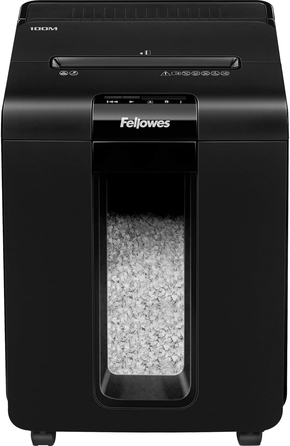 Fellowes AutoMax 100M Auto Feed Shredder, Black A30109