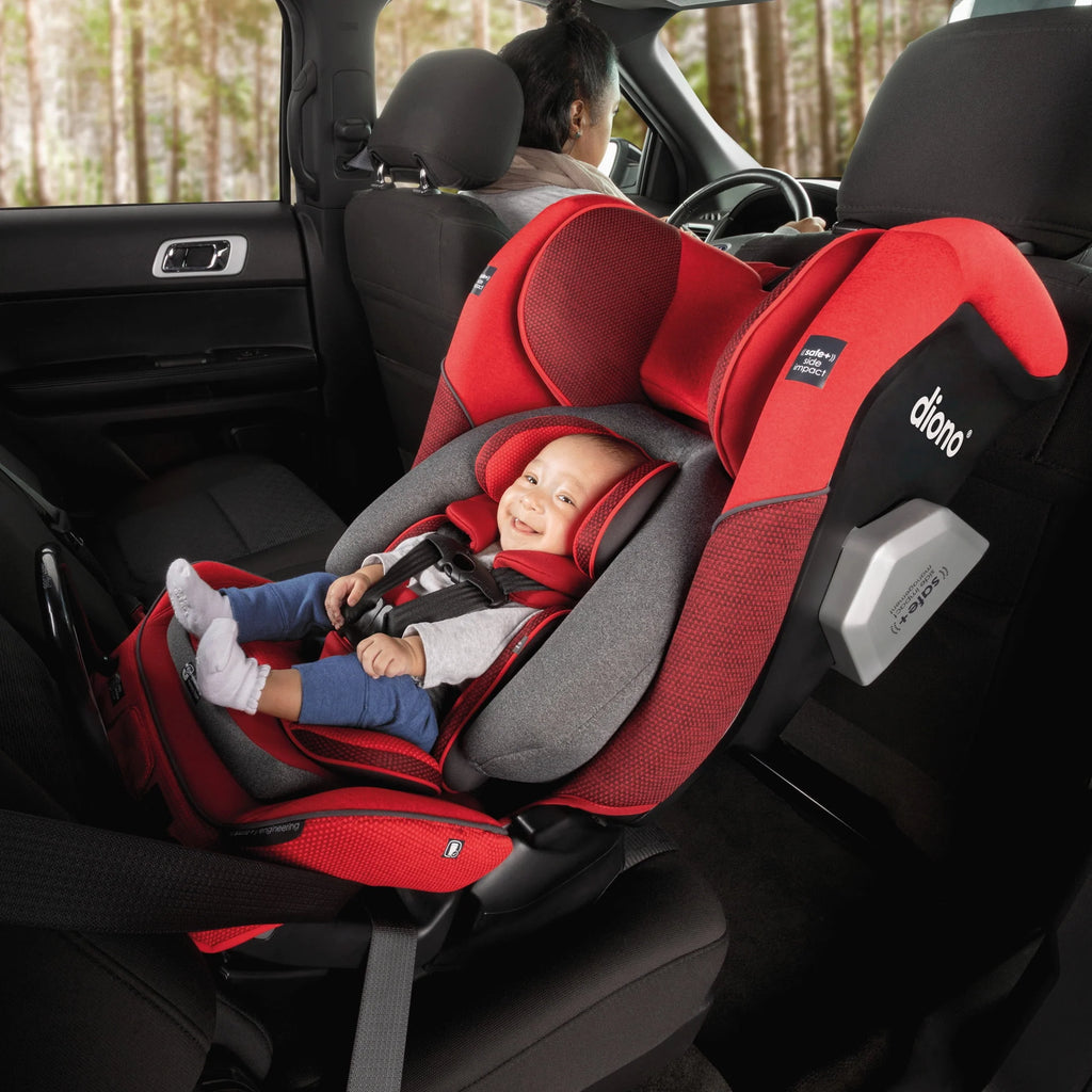 Diono Radian 3QXT SafePlus All-in-One Convertible Car Seat, Red B871