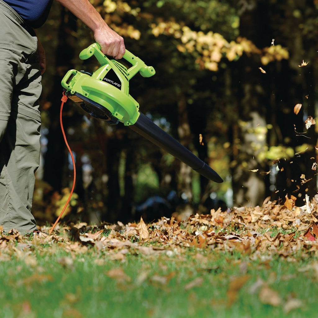 PORTLAND 12 Amp 3-in-1 Electric Blower Vacuum Mulcher Y513326