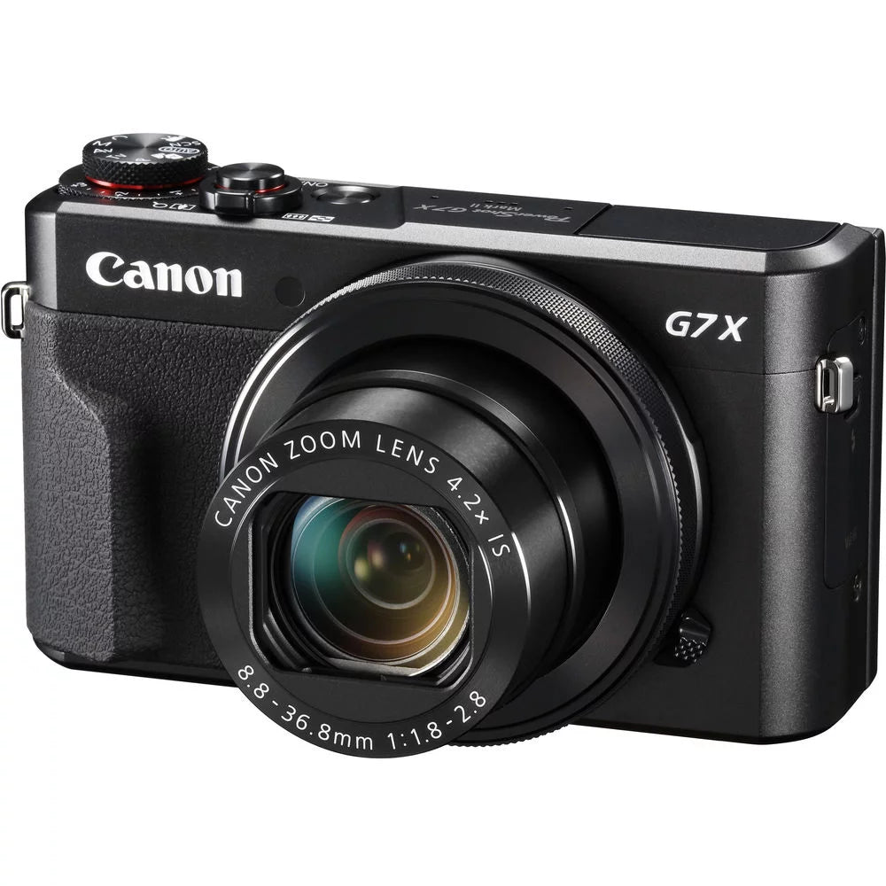 Canon PowerShot G7 X Digital 20.1MP Camera with Extra Battery, LED Light & 32GB Card J82214