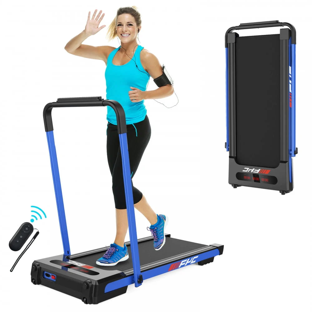 Folding Treadmill with Incline 2.5HP for Home, Bluetooth & Heart Rate Sensor U3414