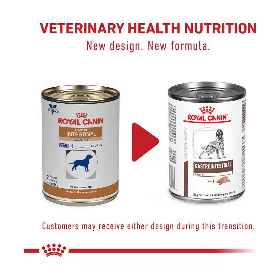 Royal Canin Veterinary Diet Gastrointestinal Low Fat Canned Dog Food F17842