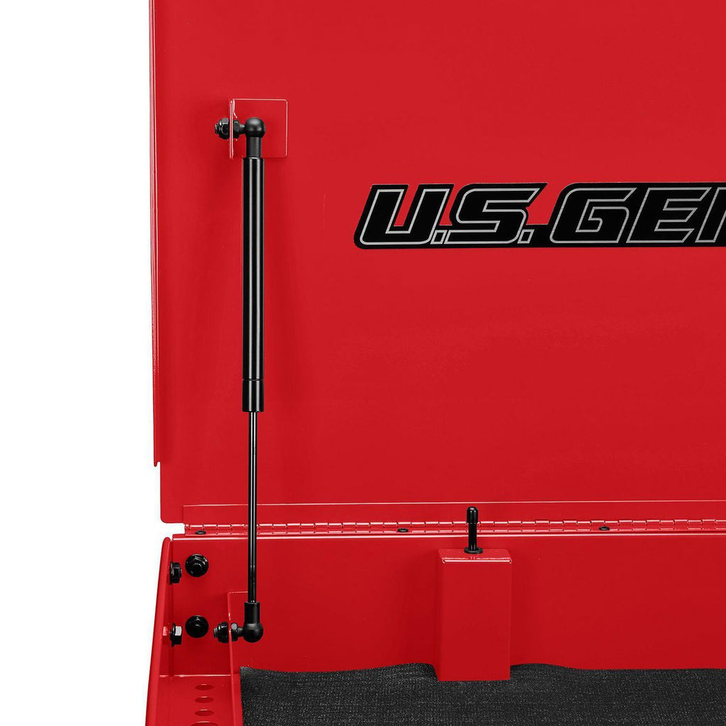 U.S. GENERAL 30 in. 4-Drawer Tech Cart, Red C88183