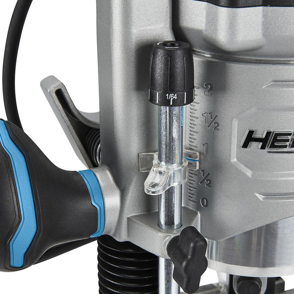 HERCULES 12 Amp Variable-Speed Fixed Base Router with Plunge Base Kit Q352