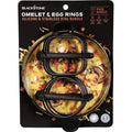 Blackstone 5515 Egg Ring/Omelet Ring Kit,Silver