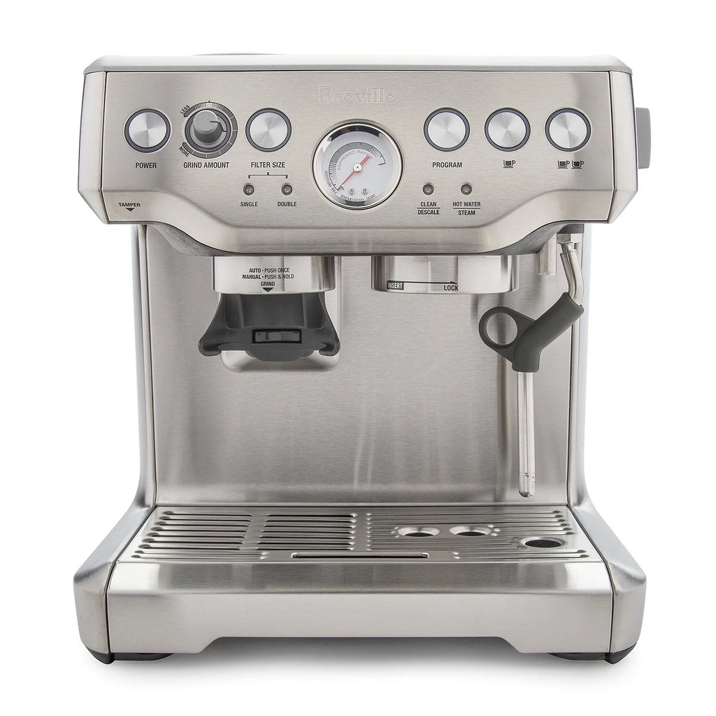 Breville BES870XL Barista Express Espresso Machine, Stainless Steel W728