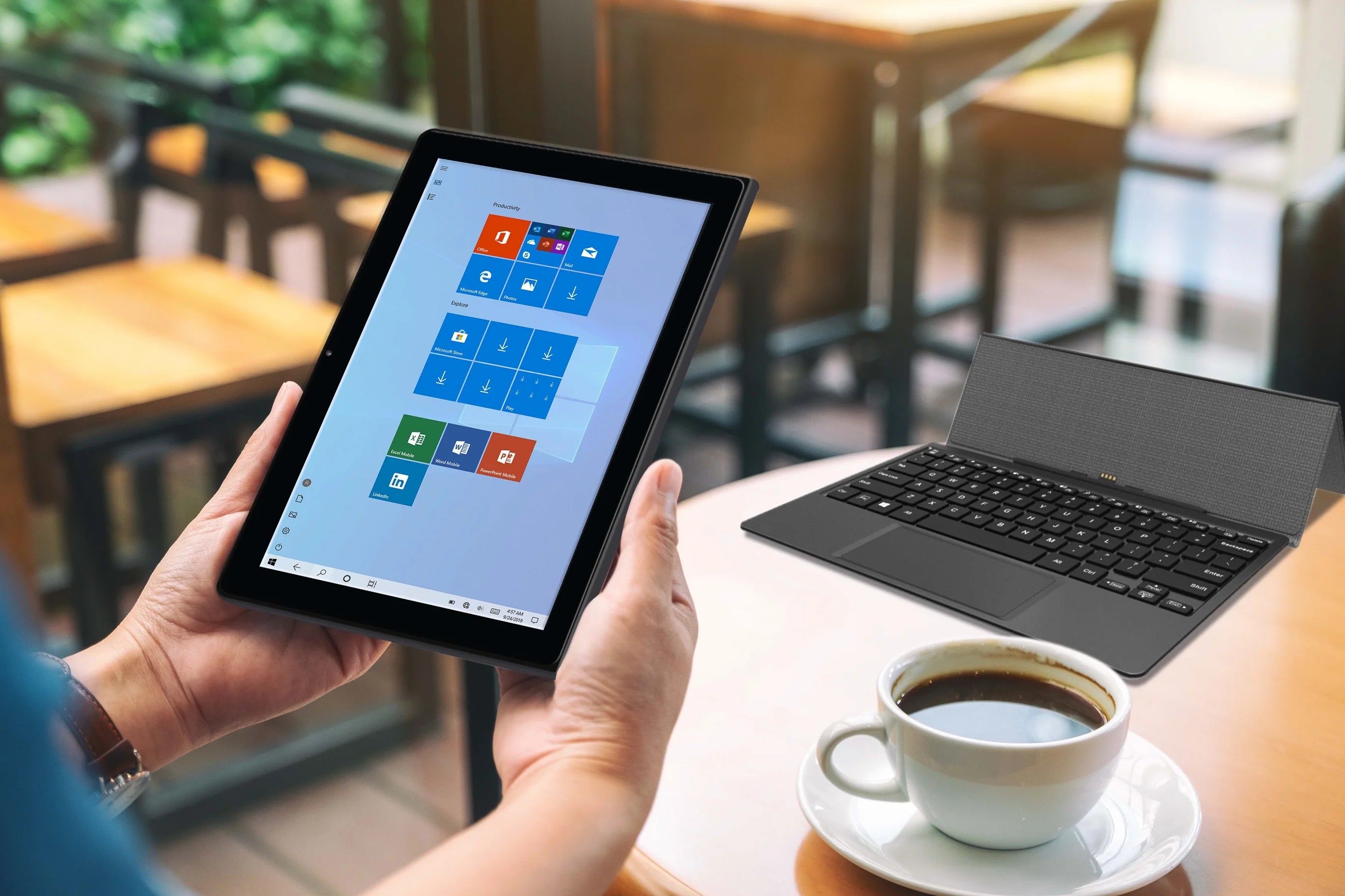 Venturer 11.6" 2in1 Laptop Intel Celeron 64GB SSD 4GB RAM Windows 10 J703956