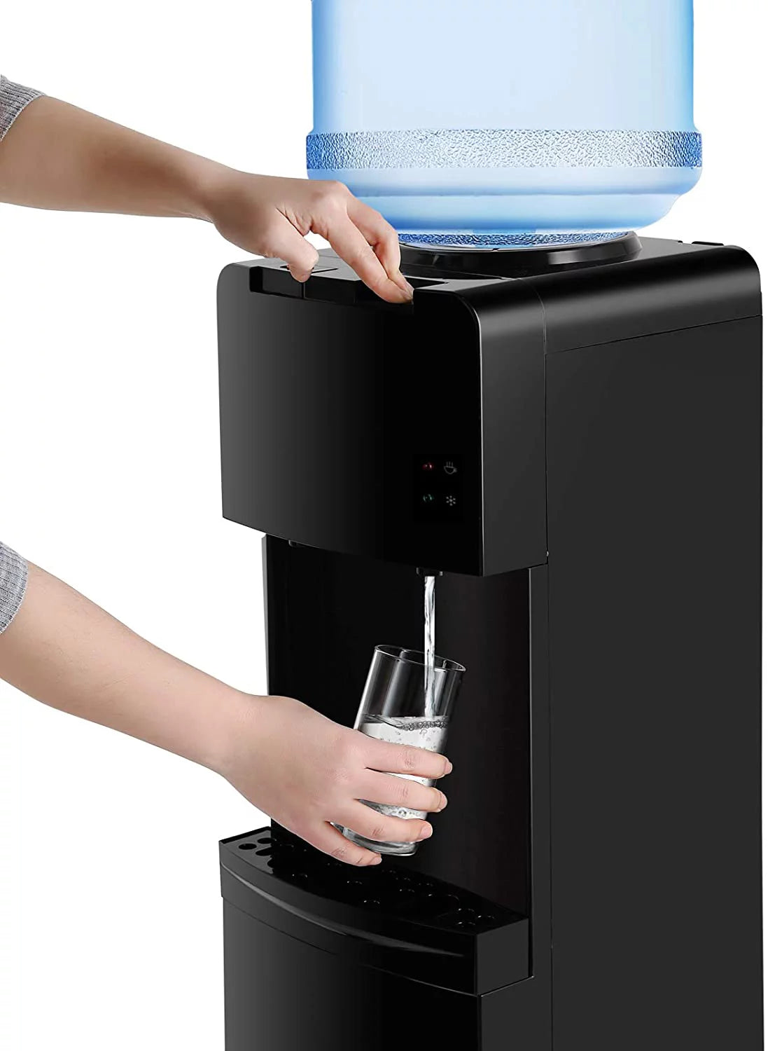 COSVALVE 5 Gallon Hot/Cold Water Cooler Dispenser with Child Safety Lock V95120