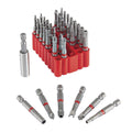 BAUER 2 in. Impact Rated Security Bit Set, 33-Piece