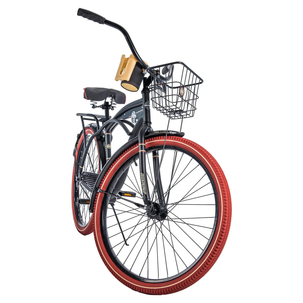 Huffy 26" Nel Lusso Men's Single-Speed Cruiser Bike, Charcoal H115248