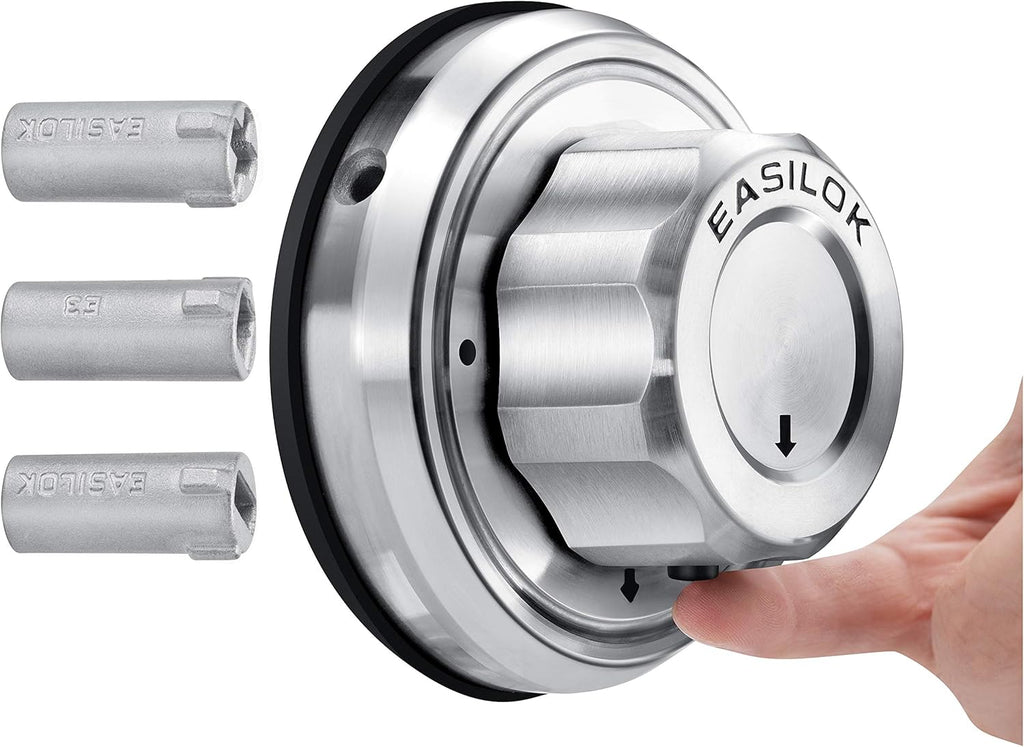 Twist to Lock Deadbolt Keyless Door Lock with Child Safety Button F115