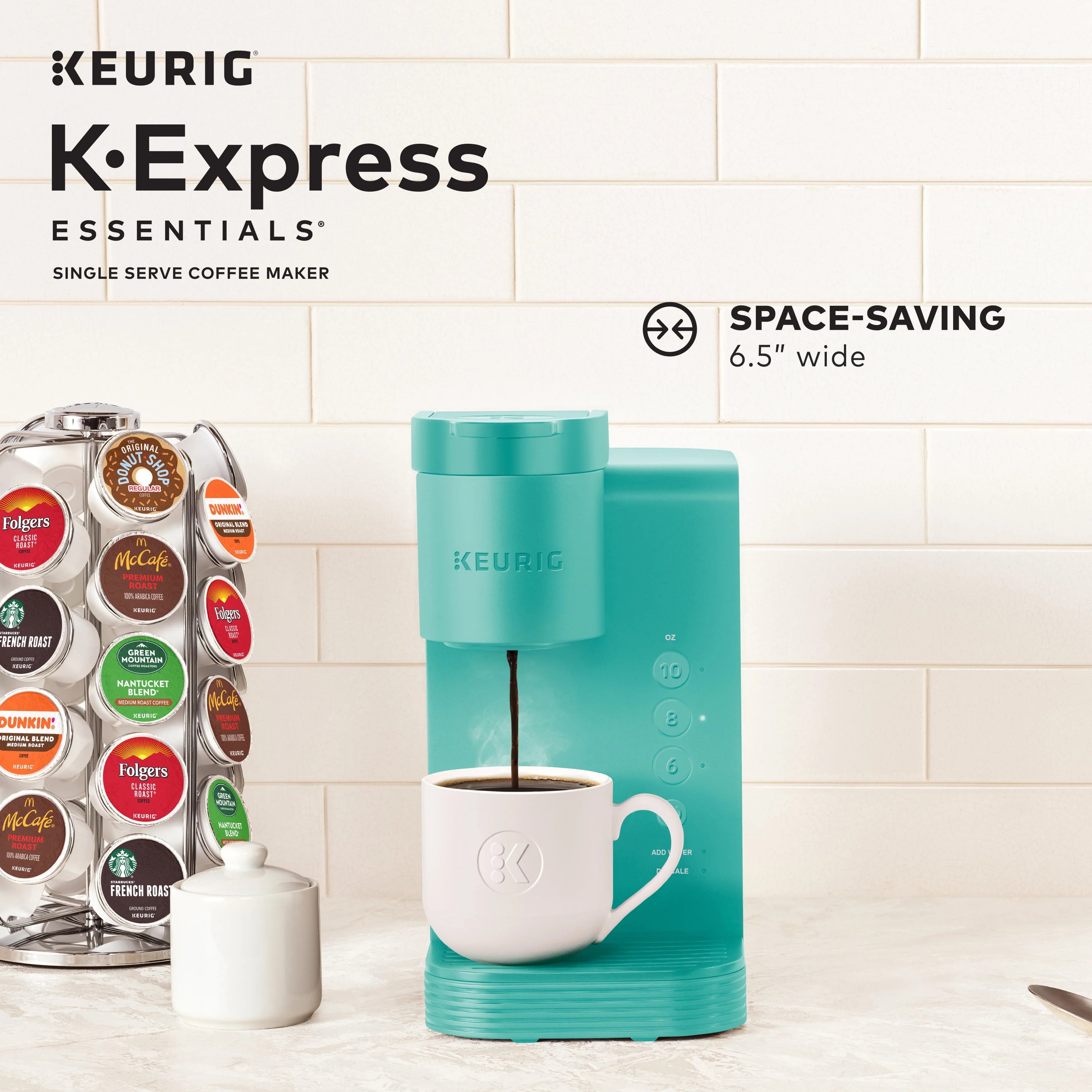 Keurig K-Express Essentials Single Serve K-Cup Pod Coffee Maker, Black L838940