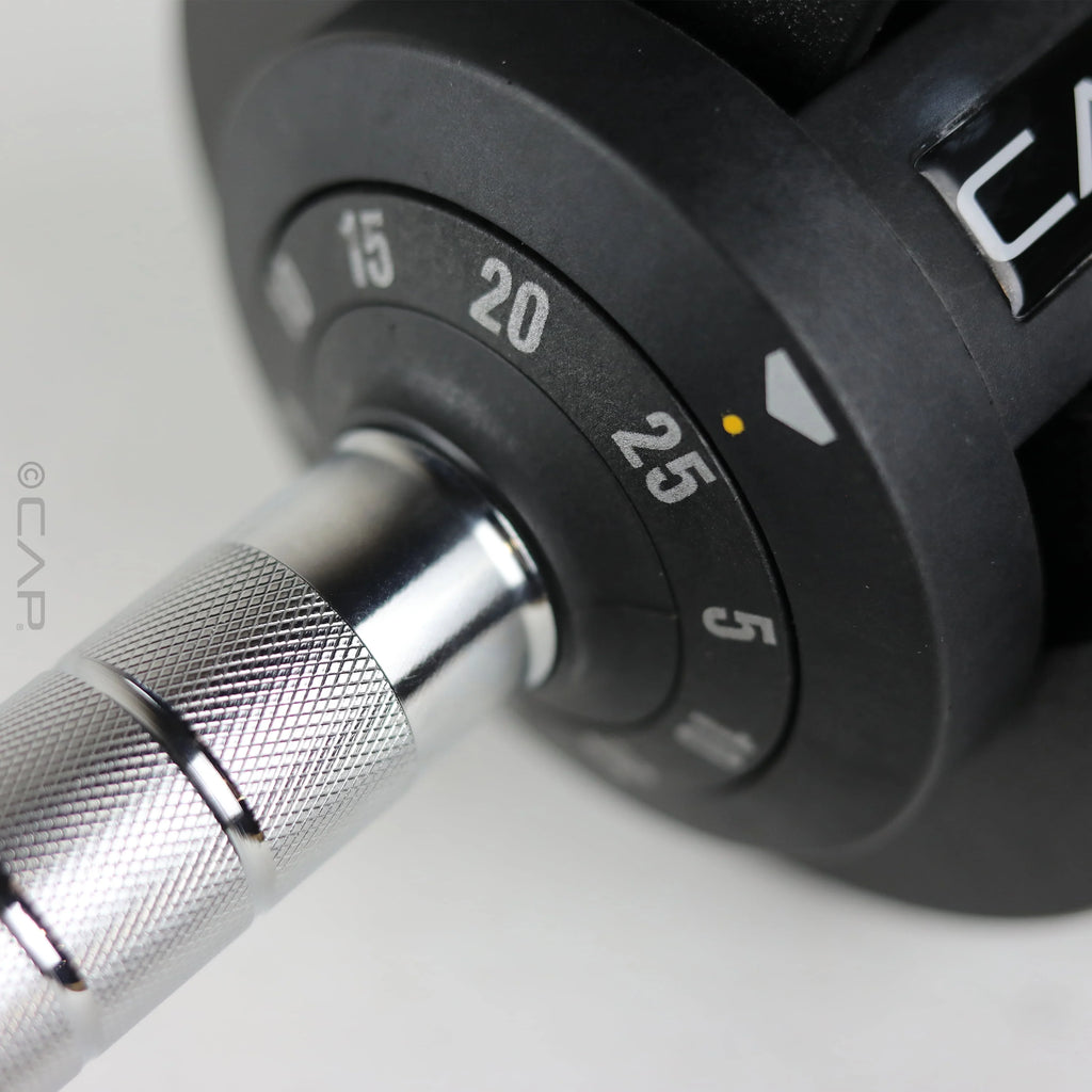 CAP Barbell 25lb Adjustable Dumbbell, Quick Select 5-25 A355