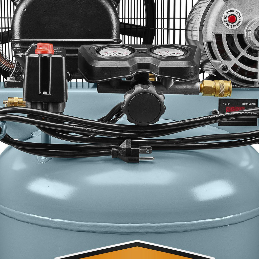 MCGRAW 29 Gallon 165 PSI Oil-Lube Belt Drive Air Compressor J361601