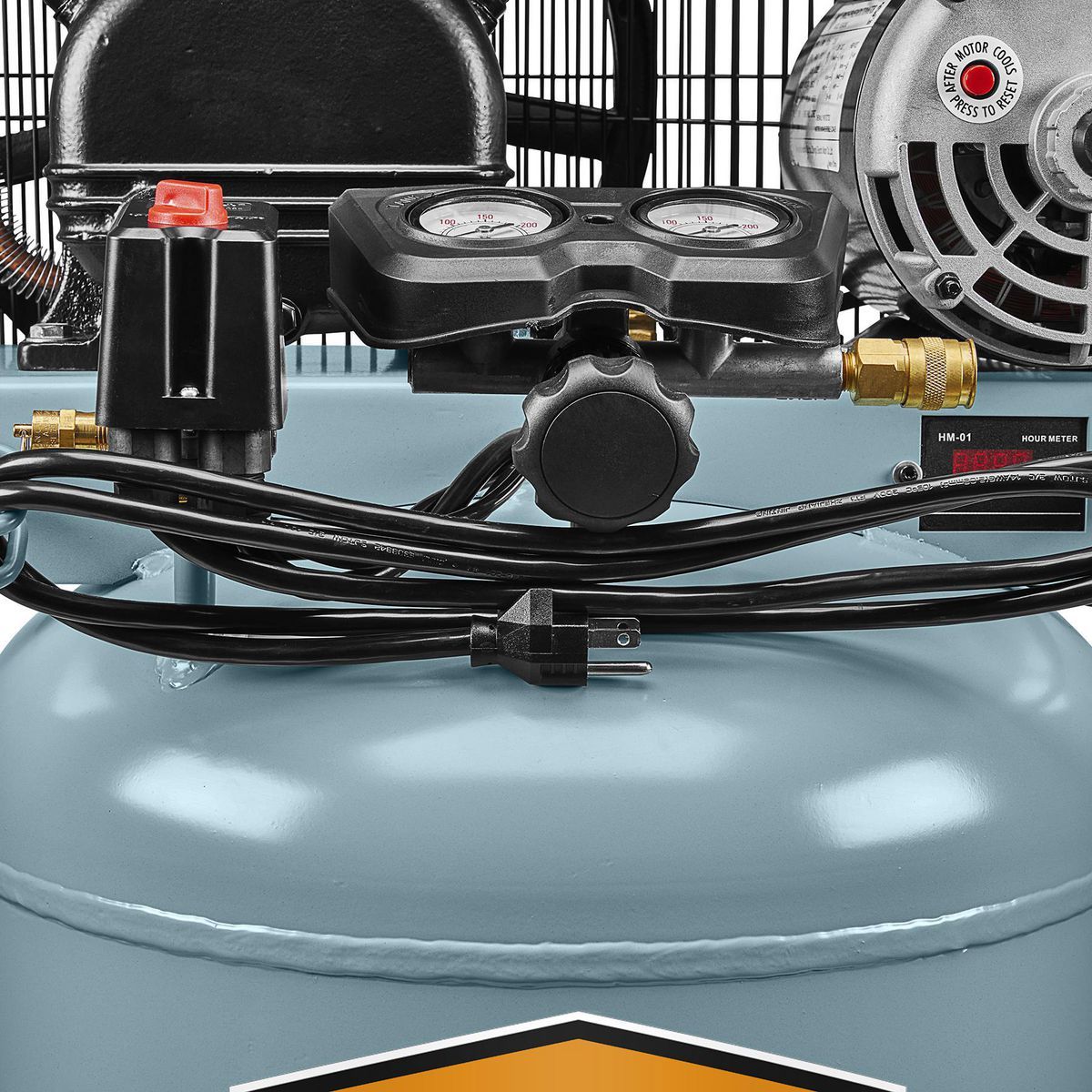 MCGRAW 29 Gallon 165 PSI Oil-Lube Belt Drive Air Compressor J361601