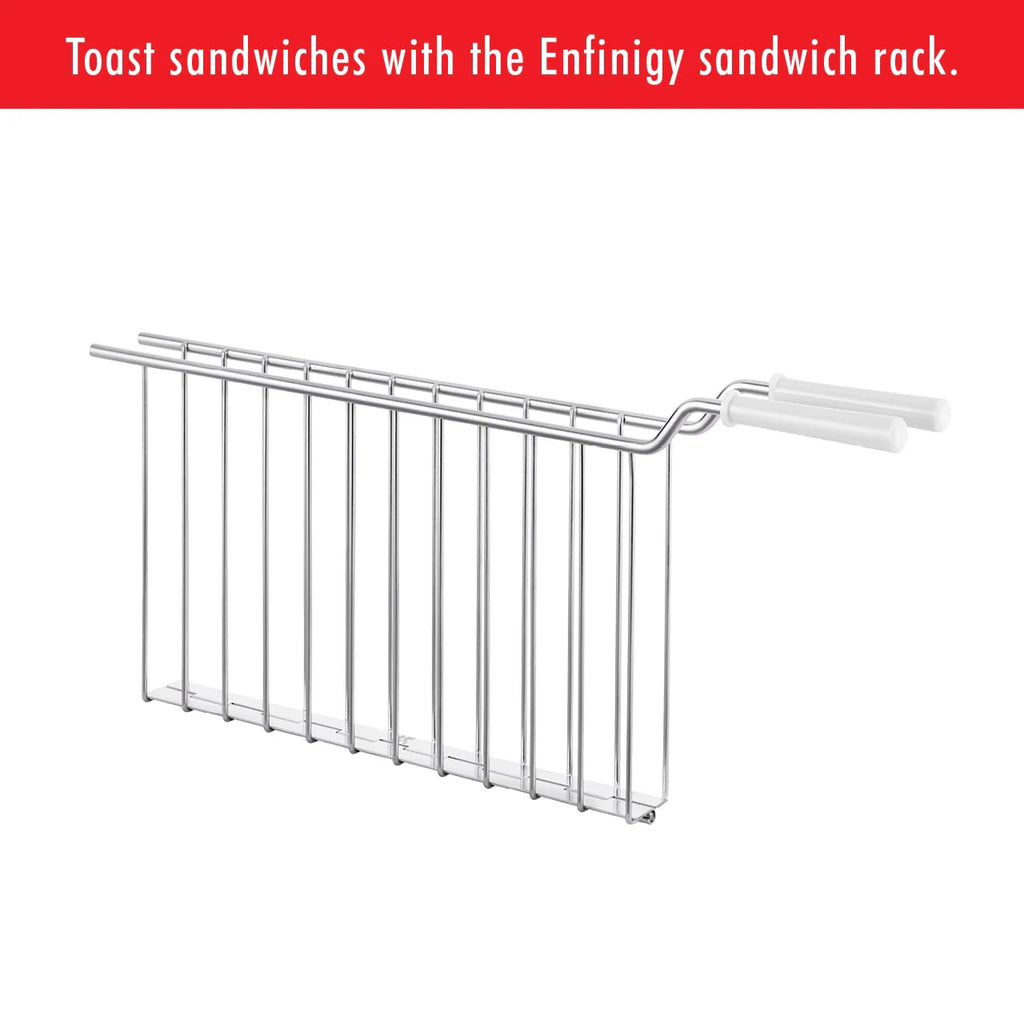 ZWILLING® Enfinigy Cool Touch 4-Slice Long Slot Toaster, Silver Z449154