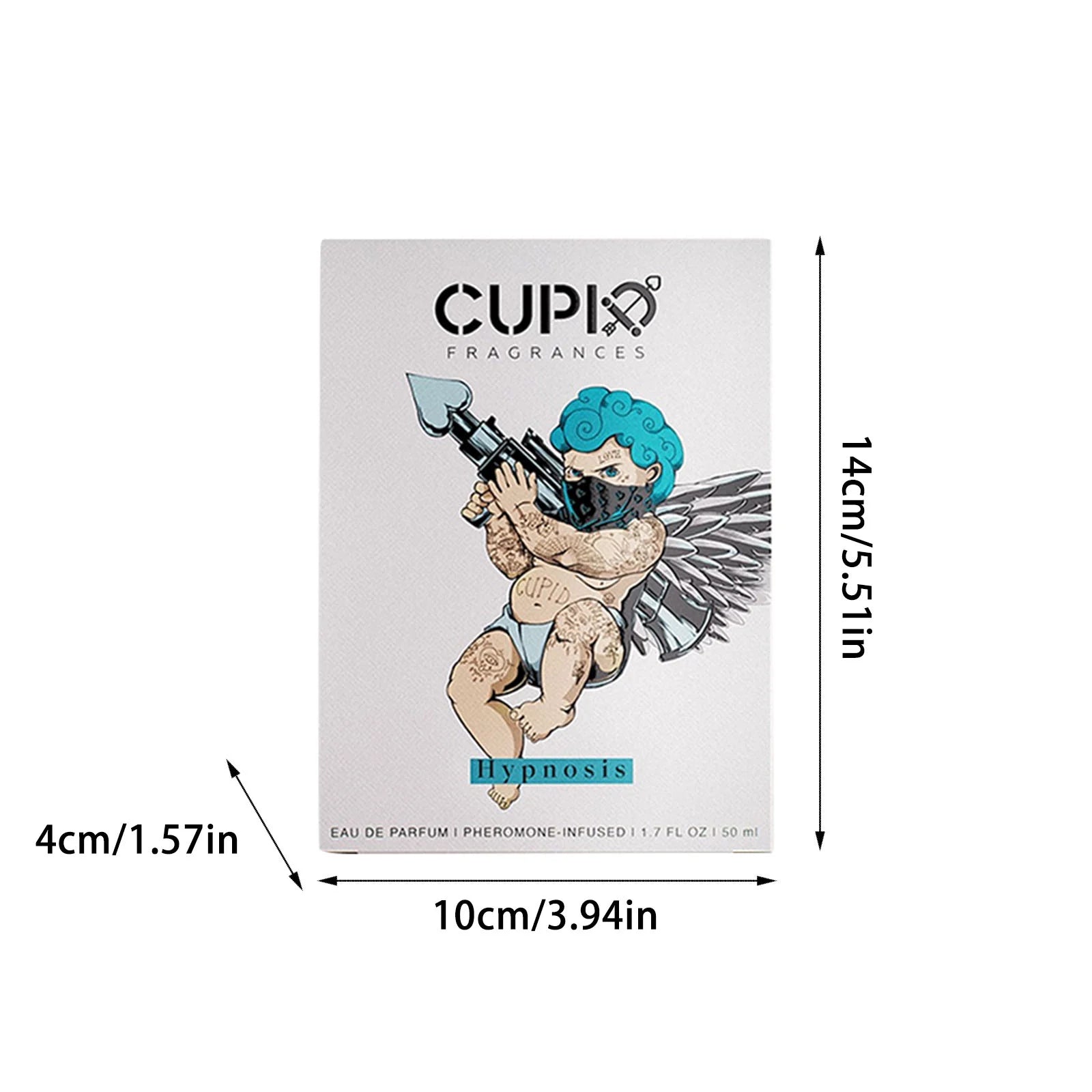 Cupid Charm Men's Toilet Pheromone Cologne for Men, 50ml (2PCS) G748