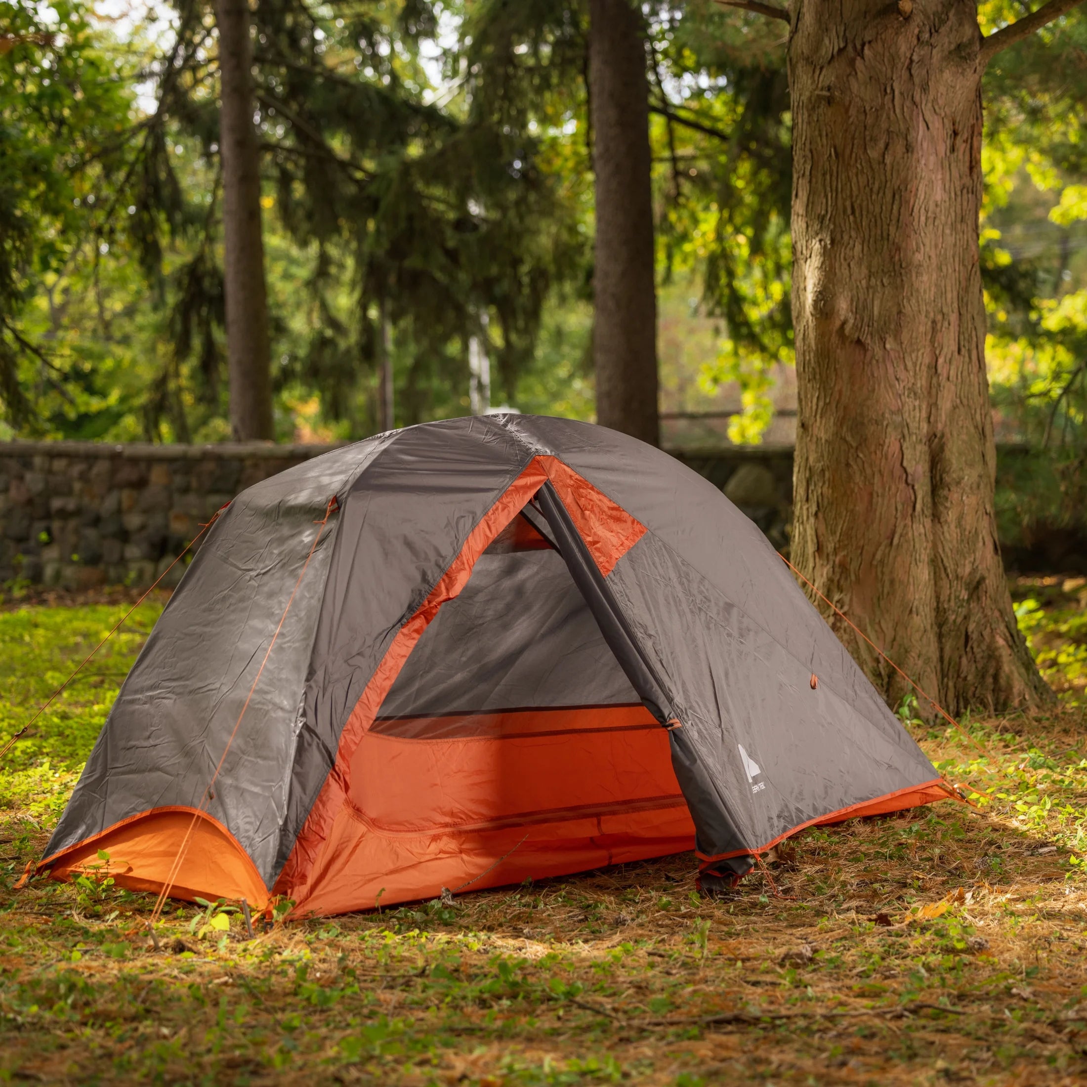 Ozark Trail 1-Person Lightweight Backpacking Tent, Orange Y6227