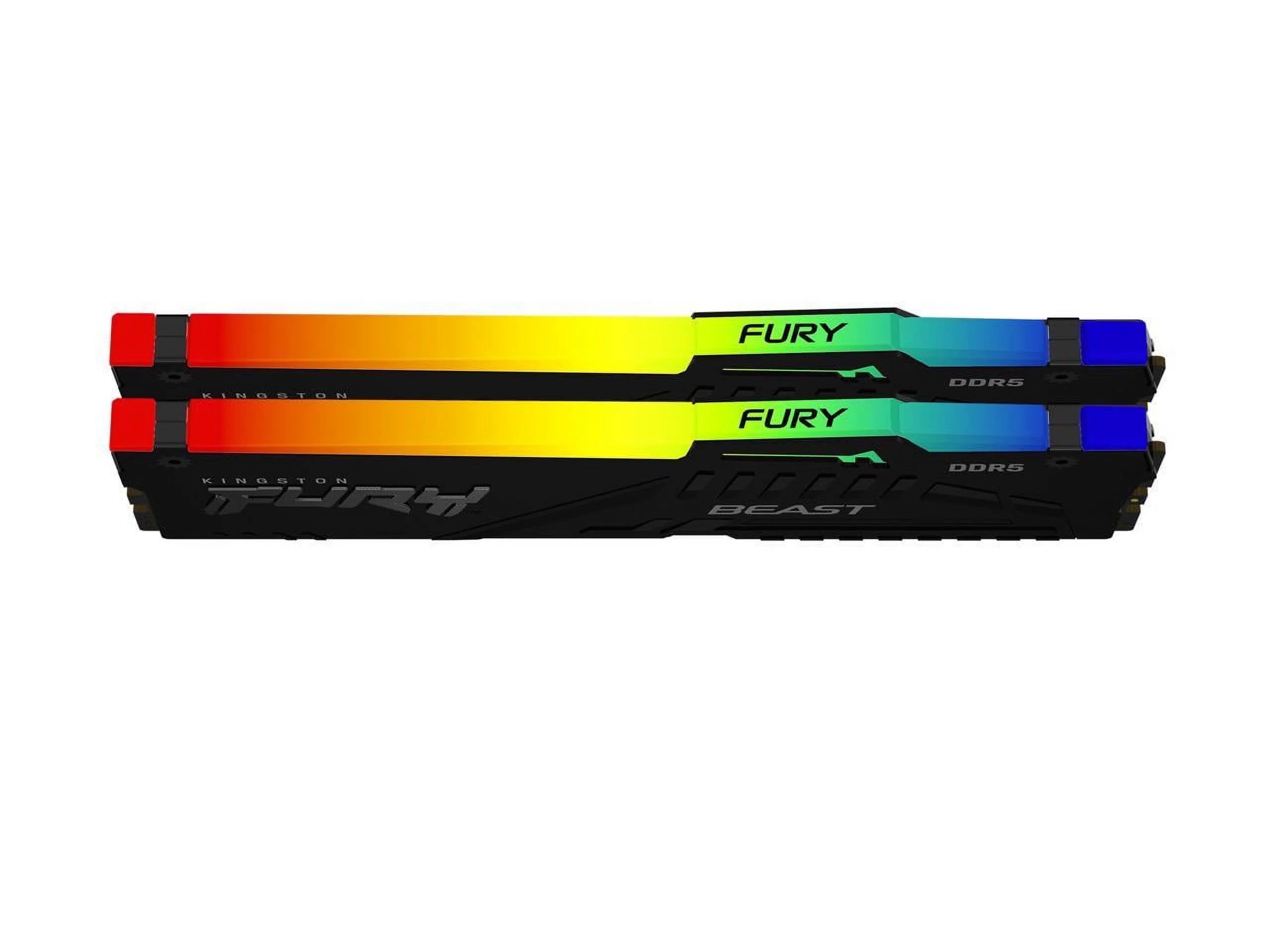Kingston FURY Beast RGB 64GB (2 x 32GB) DDR5 5600 Desktop Memory D81975