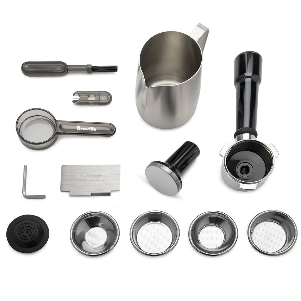 Breville BES870XL Barista Express Espresso Machine, Stainless Steel K4717