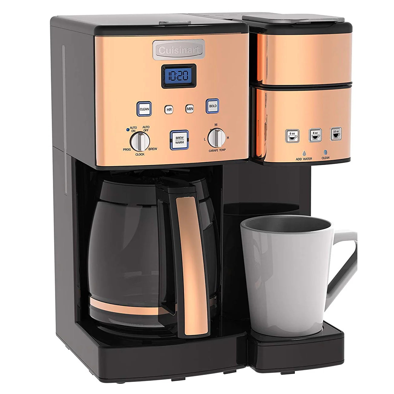 Cuisinart Coffee Center 12 Cup Coffeemaker and Single-Serve Brewer W466965