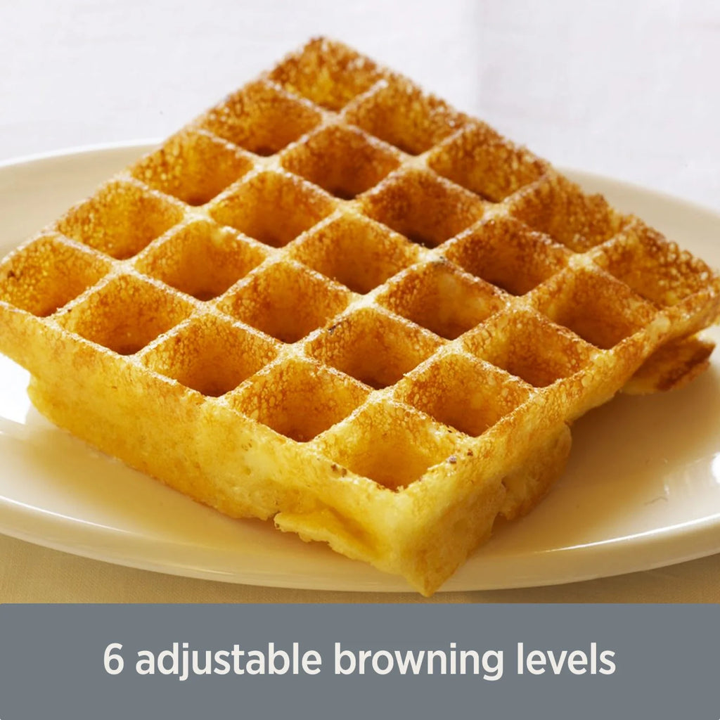 All-Clad Gourmet Digital Belgian Waffle Maker with Removable Plates P356246