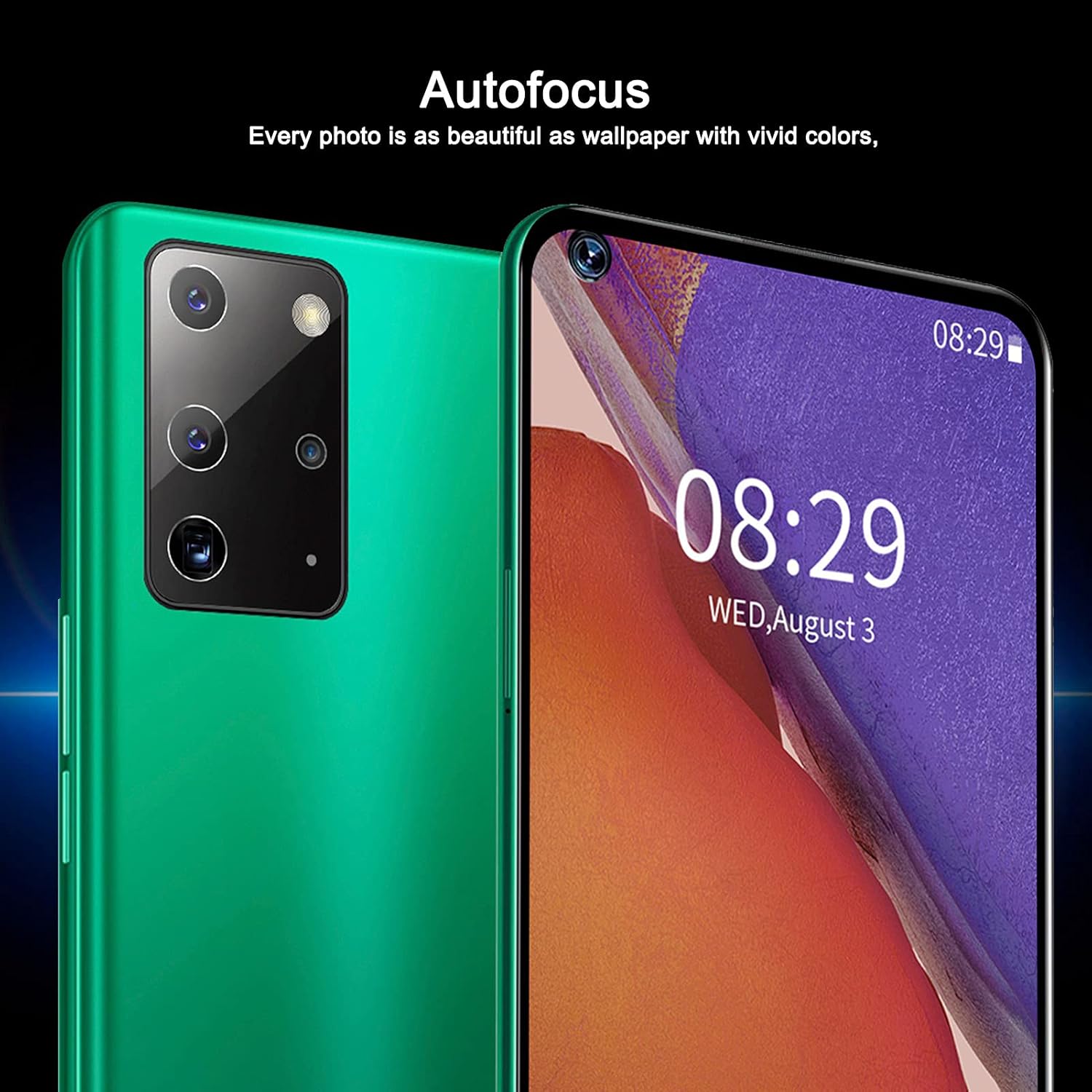 Note23 Pro Unlocked Smartphone 6.82" Full Screen 2+16G Green A891416