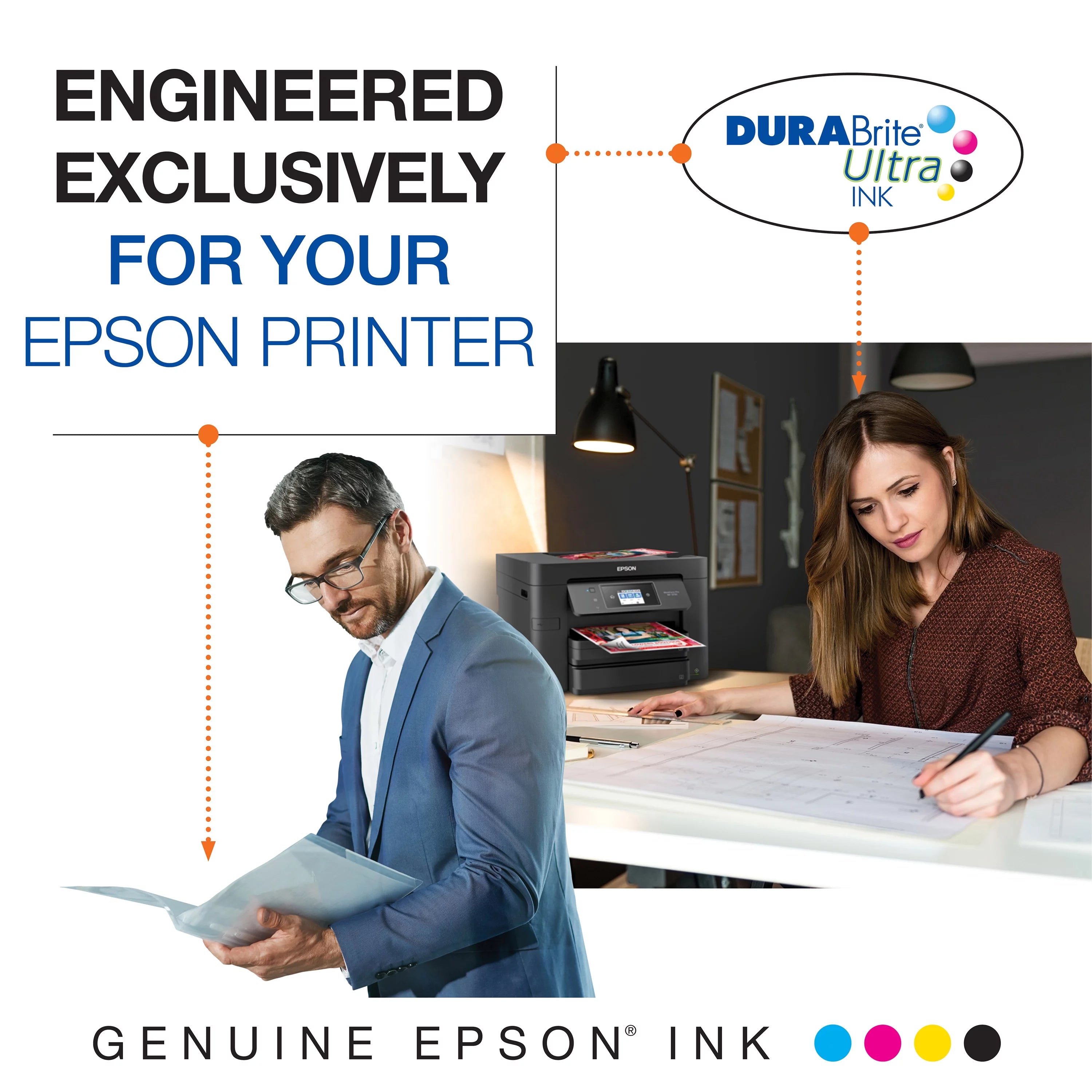 EPSON 822 DURABrite Ultra Ink Standard Capacity Black & Color Cartridge Combo Pack (T822520-S) U2270