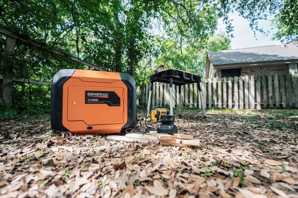 Generac IQ3500 3500-Watt Ultra-Quiet Portable Inverter Generator with PowerRush Technology I3171