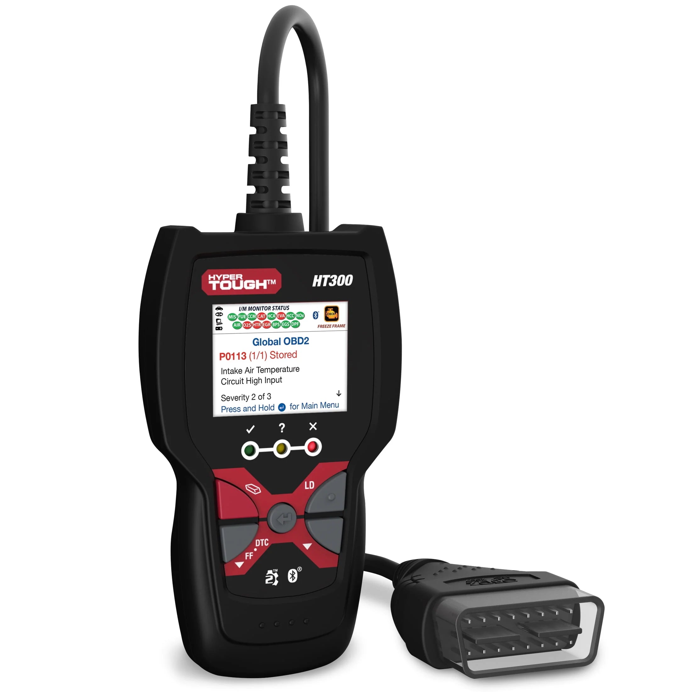 Hyper Tough HT300 Scan Tool OBD2 for 1996 & Newer Vehicles M90206