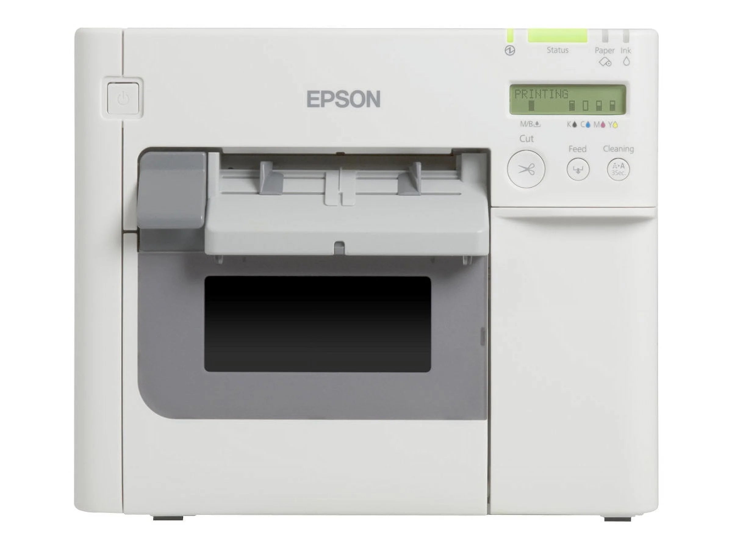 Epson TM-C3500 Desktop Color Label Printer with Cutter, White P710828
