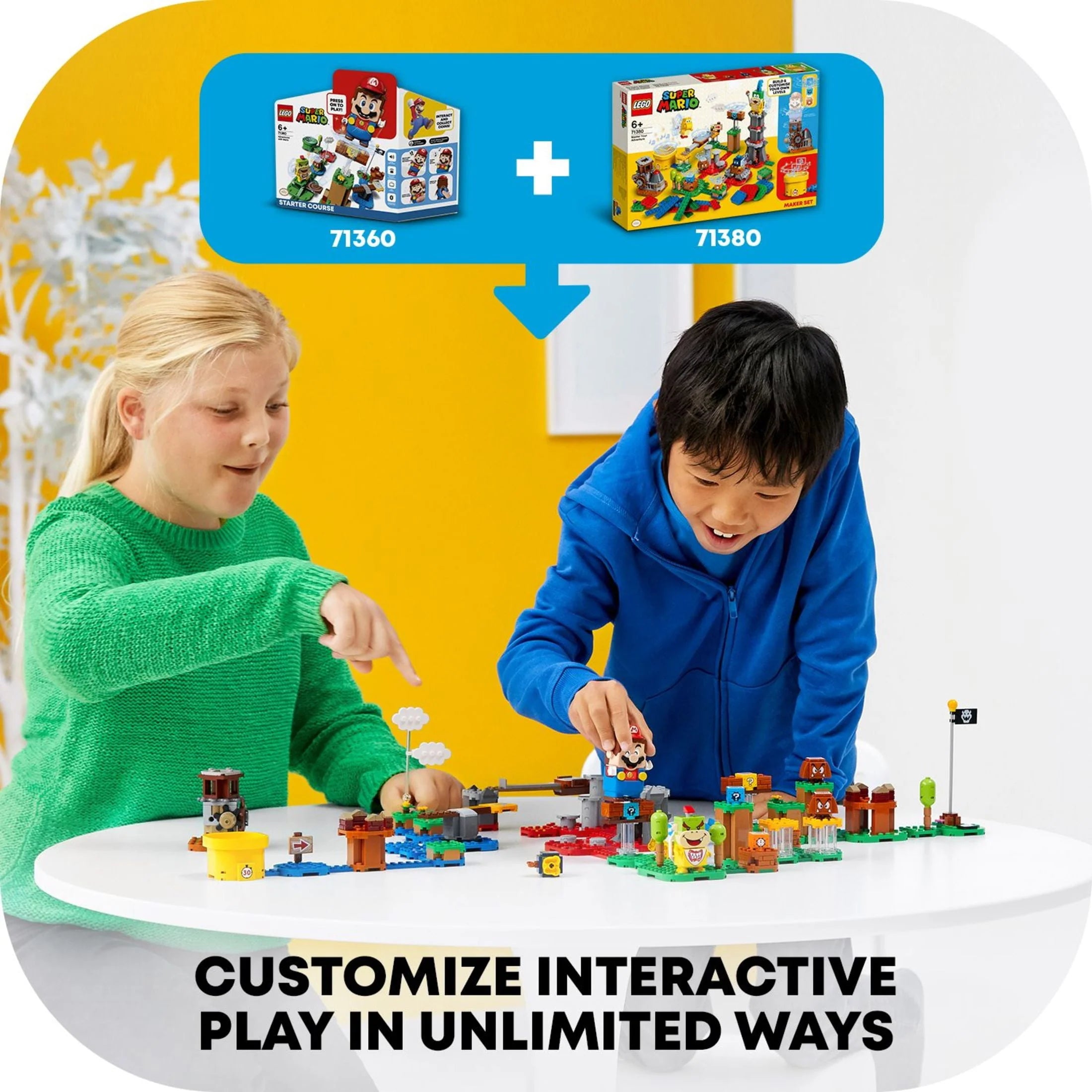 LEGO Super Mario Master Your Adventure Maker Set 71380 Building Kit N956