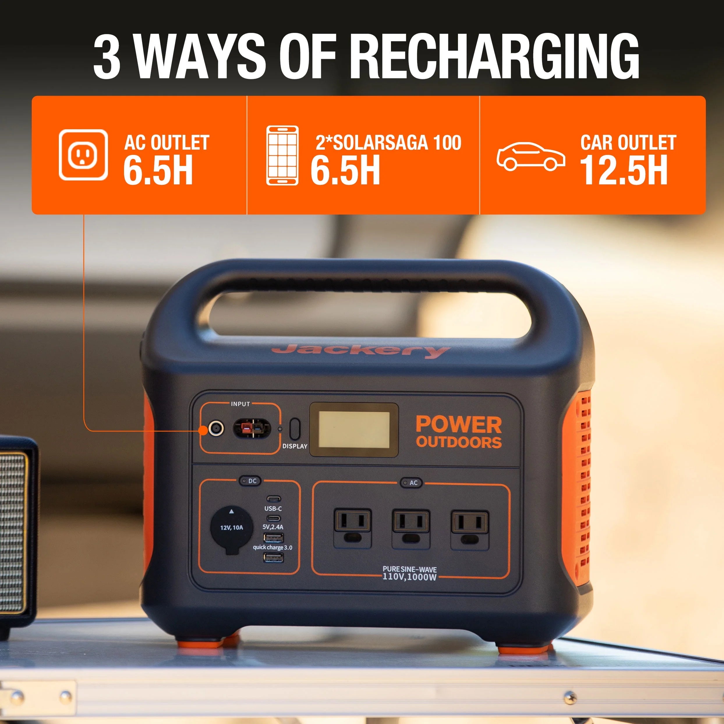 Jackery Explorer 880 Portable Power Station A5324