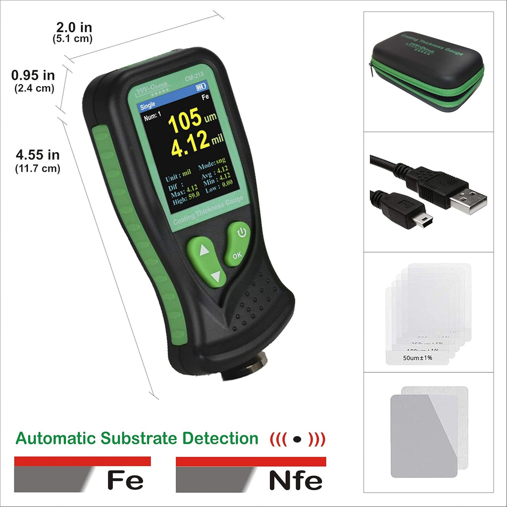 Coating Thickness Gauge CM-218 for Automotive Paint J563