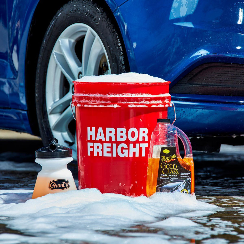 HARBOR FREIGHT 5 Gallon Bucket, Red G929218