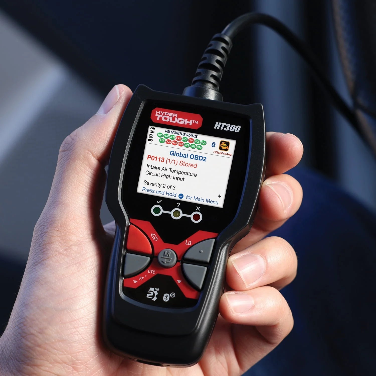 Hyper Tough HT300 Scan Tool OBD2 for 1996 & Newer Vehicles M90206