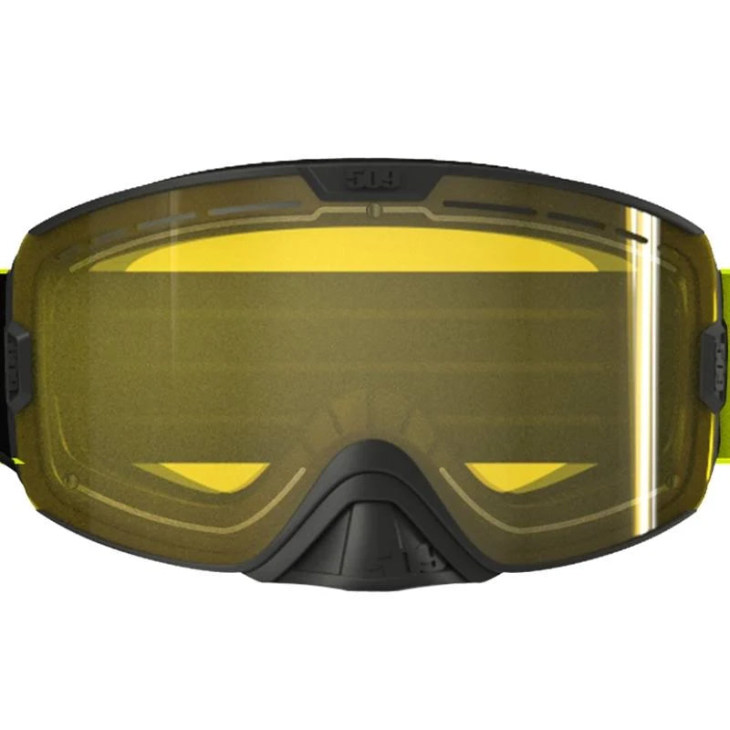 509 Ignite Goggle Kingpin Hi-Vis Black Yellow Tint Heated A981