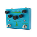 MOSKYAudio Guitar Effect Pedal Digital Reverb with Buffer/Booster Reverberation Guitar Pedal Dual Footswitch Reverb Pedal with 8-Mode Reverb Selection for Guitar Bass - COSMIC BLUE